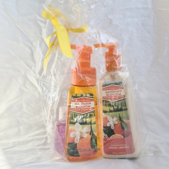 Bath & Body Works Other - Bath & Body Works Italian Collection Mandarin Blossom Hand Soap & Lotion Set